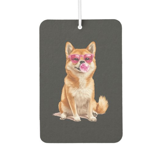 Shiba Inu    Autolufterfrischer (Vorderseite)
