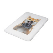 Shiba Inu Badematte (Schrägansicht)