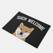 Shiba Inu - Begrüßungsmatte Fußmatte (Schrägansicht)