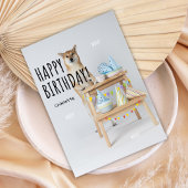 Shiba Inu Birthday Entleash den Schwanz Wagging Karte