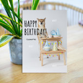 Shiba Inu Birthday Entleash den Schwanz Wagging Karte