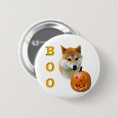 Shiba Inu Boo Button (Vorne & Hinten)