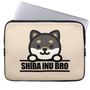 SHIBA INU BRO  - Cooles Shiba Inu Bruder Design Laptopschutzhülle