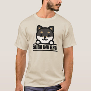 SHIBA INU BRO  - Cooles Shiba Inu Bruder Design T-Shirt