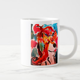 Shiba Inu cherry Japen blossom  Jumbo-Tasse