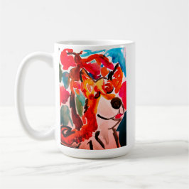Shiba Inu cherry Japen blossom  Kaffeetasse