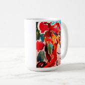 Shiba Inu cherry Japen blossom Kaffeetasse (VorderseiteRechts)