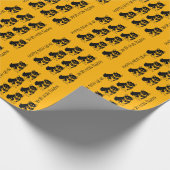 Shiba Inu Chinese Dog Year 2018 G Wrapping Paper Geschenkpapier (Ecke)