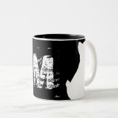 Shiba Inu Chinese Dog Year 2018 Monogram Tasse (VorderseiteRechts)