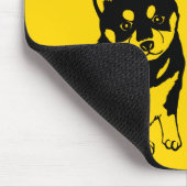 Shiba Inu Chinese Dog Year 2018 Mousepad (Ecke)