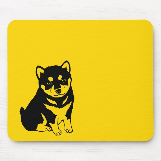 Shiba Inu Chinese Dog Year 2018 Mousepad (Vorne)
