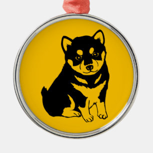 Shiba Inu Chinese Dog Year 2018 Round Ornament