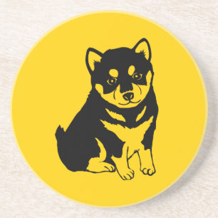 Shiba Inu Chinese Dog Year 2018 Round Untersetzer