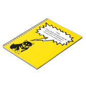 Shiba Inu Chinese Dog Year 2018 Speech Bubble N Notizblock (Linke Seite)