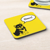 Shiba Inu Chinese Dog Year 2018 Square Untersetzer (Linke Seite)