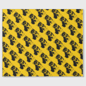 Shiba Inu Chinese Dog Year 2018 Wrapping Paper Geschenkpapier (Flach)