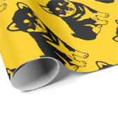 Shiba Inu Chinese Dog Year 2018 Wrapping Paper Geschenkpapier (Rolleneckpunkt)