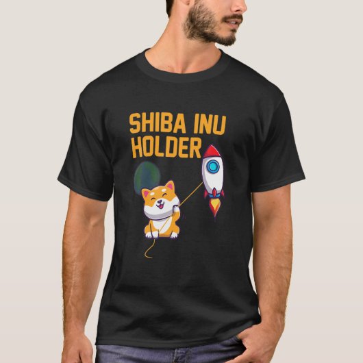 Shiba Inu Coin Holder Doge Killer Funny Crypto T-Shirt (Vorderseite)
