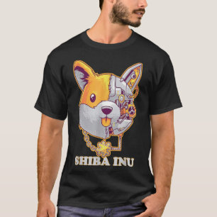 Shiba Inu Coin Krypto Token Kryptowährung Brieftas T-Shirt