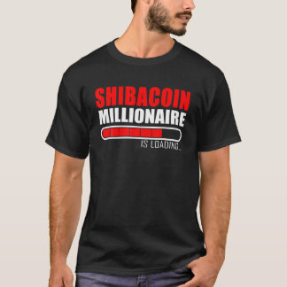 Shiba Inu Coin SHIB Army Shibacoin Millionaire Loi T-Shirt