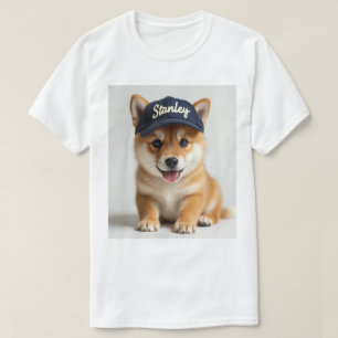 Shiba Inu Dog auf einem T - Shirt