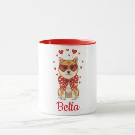 Shiba Inu  dog coffee mug valentines day 2026 Tasse