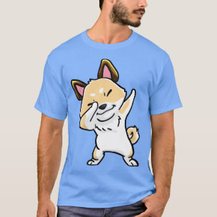 Shiba Inu Dog Dabbing Kawaii T-Shirt