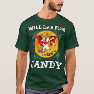 Shiba Inu Dog Dabbing Moon Bat wird Vater für Süßi T-Shirt