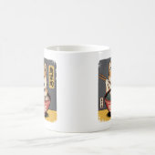 Shiba Inu Dog Eating Ramen Kaffeetasse (Mittel)