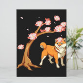 Shiba Inu Dog Funny| Meaningful Beach Party Gesche (Stehend Vorderseite)