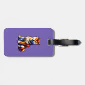 Shiba Inu Dog Gepäckanhänger (Rückseite horizontal)