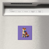 Shiba Inu Dog Magnet (In Situ (Geschirrspüler))
