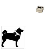 Shiba Inu Dog Puppy Gummistempel (Stempel)