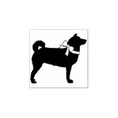 Shiba Inu Dog Puppy Gummistempel (Prägung)