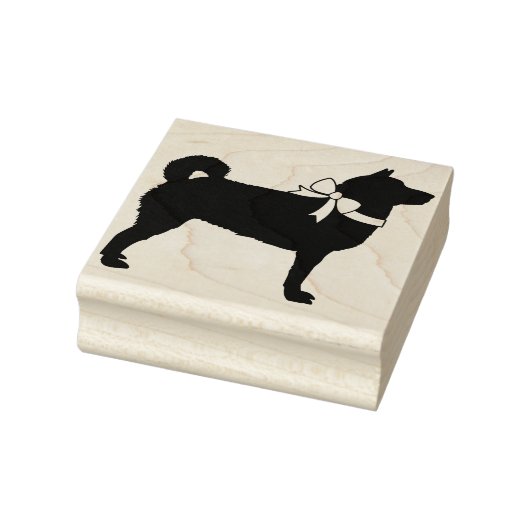 Shiba Inu Dog Puppy Gummistempel (Stempel)