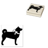 Shiba Inu Dog Puppy Gummistempel (Stempel)