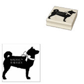 Shiba Inu Dog Puppy Gummistempel (Stempel)