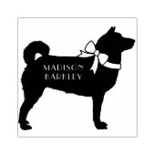 Shiba Inu Dog Puppy Gummistempel (Prägung)