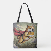 Shiba Inu Dog Tasche (Rückseite)