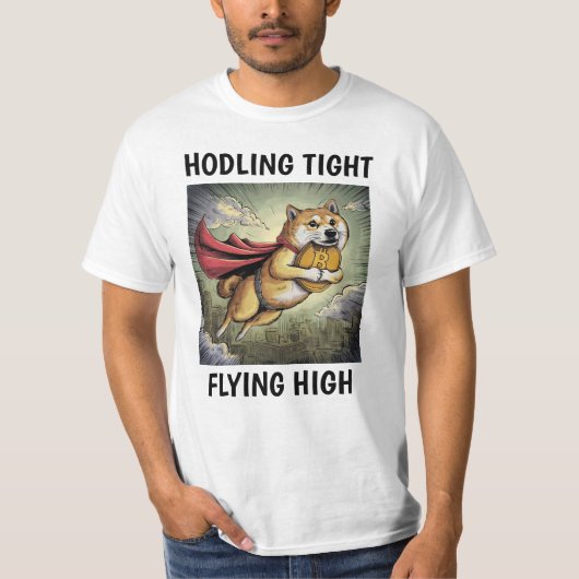 Shiba Inu Dog White T-Shirt (Vorderseite)