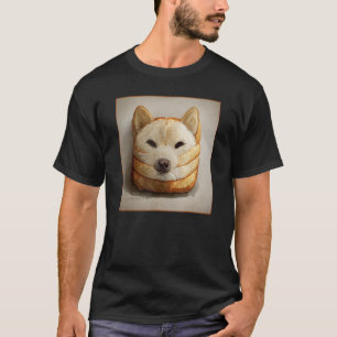 Shiba Inu Doge Meme Laib Brot Akita Inu Hokkai T-Shirt