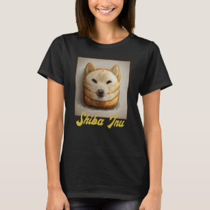 Shiba Inu Doge Meme Loaf Brot Akita Inu Hokkai T-Shirt