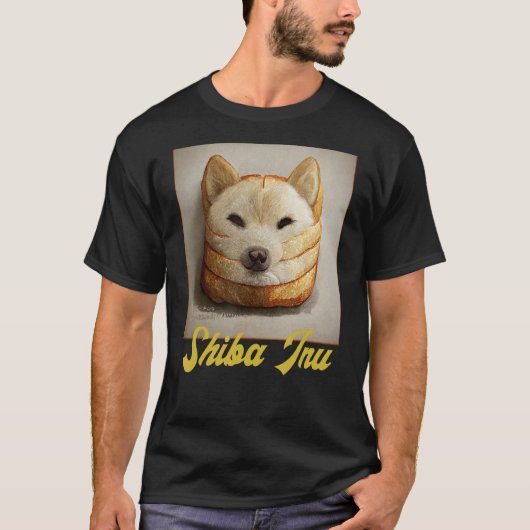 Shiba Inu Doge Meme Loaf Brot Akita Inu Hokkai T-Shirt (Vorderseite)