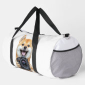Shiba Inu Duffle Bag (Rechte Ecke)
