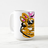 Shiba-Inu-Fan Kaffeetasse (Vorderseite Links)