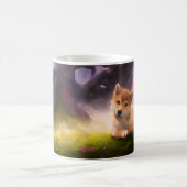 Shiba Inu Fantasy Anime Kaffeetasse (Mittel)