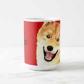 Shiba Inu-Farbblock Kaffeetasse (Mittel)