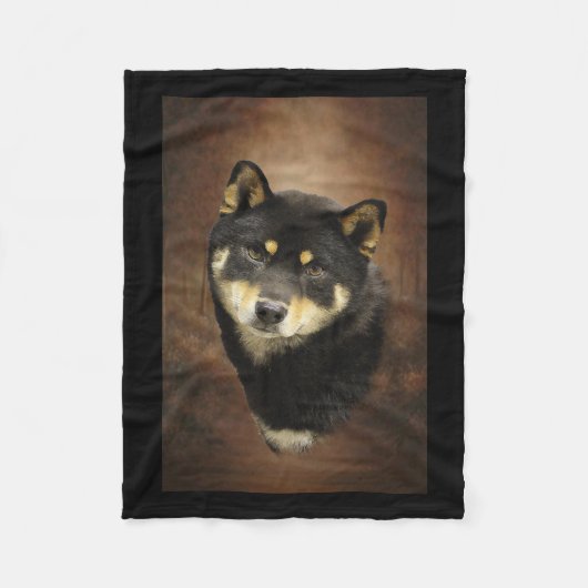 Shiba Inu Fleece-Decke Fleecedecke (Vorderseite)
