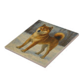 Shiba Inu Fliese (Seite)