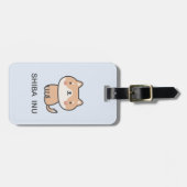 Shiba Inu Gepäckanhänger (Vorderseite horizontal)